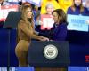 Kamala Harris campaigns in Las Vegas with Jennifer Lopez (Video)