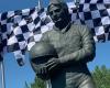 The statue of Gilles Villeneuve stolen from the museum dedicated to him