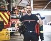 the firefighter reveals the weight of the uniform in a book