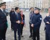 the Secretary of State meets the police officers who protect places of worship for All Saints' Day