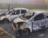 three cars burned in the night south of Saint-Brieuc