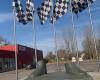 The statue of Gilles Villeneuve stolen in front of his museum