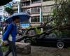 In Taiwan, Typhoon Kong-rey leaves at least two dead and more than 500 injured