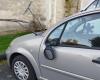 cars and a house damaged on Halloween night