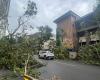 Two dead and more than 500 injured after Typhoon Kong-rey hits Taiwan