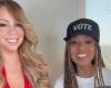 Diva Mariah Carey and actress Kerry Washinton encourage Americans to vote