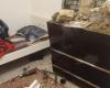 “Everything collapsed right next to the bed where my son was sleeping”