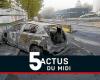 Fireworks mortar shots in Brest, fire in Guingamp, shooting in Poitiers: mid-day update