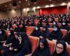 Iran: Iranian student undresses in protest