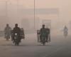 In Pakistan, the city of Lahore plunged into a cloud of pollution