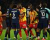 tensions in the corridor at the break, red card… it got very heated between Parisians and Lensois