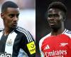 Newcastle – Arsenal: TV and free broadcast, streaming and starting lineups