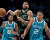 Hornets’ Grant Williams ejected after tackling former teammate Jayson Tatum in Celtics’ 124-109 win