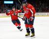 NHL: five goals from the Caps in the 1st period, including Alex Ovechkin’s 6th of the season