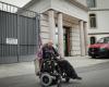 Geneva: victim of a disability, he cannot enter the Court