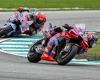 Martin wins Malaysian GP sprint, Bagnaia falls