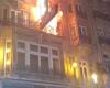 A hotel ravaged by flames in the center of Brussels: what we know (photos and video)