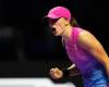 Iga Swiatek victorious against Barbora Krejcikova for her return to competition (Tennis)