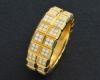 Auction: a gold and diamond ring signed Chopard