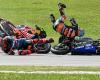 VIDEO. Crash at the Malaysian MotoGP: Fabio Quartararo on the ground from the start!