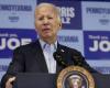 Biden returns to his hometown after a limited campaign role