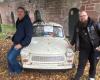 Neuf-Brisach: a Trabant and two artists for the 35th anniversary of the fall of the Berlin Wall at the Museum of Urban Art