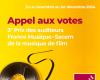 France Musique_Call for votes 3rd France Musique Sacem listeners' prize for film music