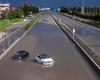 C32 BARCELONA | A section of the C-32 flooded near Castelldefels due to the DANA crossing in Catalonia