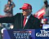 Trump says ‘I shouldn’t have left’ White House, despite losing 2020 election | Donald Trump