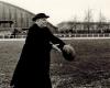 Castres. Tribute to Father Pistre, Pope of Rugby