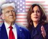 follow the first results of the duel between Donald Trump and Kamala Harris