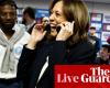 US elections live: Harris makes unexpected stop at DNC headquarters as millions of Americans cast their votes | US elections 2024