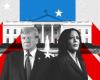 follow the election night which will decide between Kamala Harris and Donald Trump for the White House