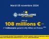 What if you were the new millionaire this Tuesday, November 5? More than 100 million euros to be won