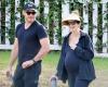 Romantic stroll for Chris Pratt and Katherine Schwarzenegger before the birth of the baby