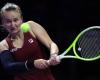 WTA Masters. Barbora Krejcikova domine Jessica Pegula à Ryad