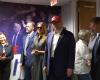 Melania Trump joins Donald at campaign headquarters on Election Day