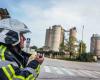 Fire in a 31 meter high silo containing coal on the Calcia site, classified Seveso, in Beaucaire