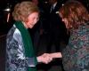 Queen Sofia’s trip to New York disrupted by the Valencia tragedy