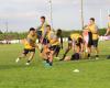 The players from the Toulousain stadium came to train in Ariège