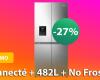 Black Friday brings down the price of this connected fridge: silent and with double doors, this American refrigerator is -27% at this well-known French merchant