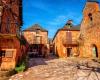 This village in Nouvelle-Aquitaine attracts 700,000 people each year who flock to admire its magnificent red hues, unique in France.