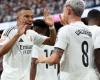 Mbappe leads Real Madrid’s attack against Milan in the Champions League