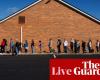 US elections live: Walz says ‘we’re feeling good about this’ as millions of Americans cast their ballots | US elections 2024