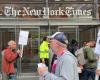 New York Times tech worker strike stretches into Election Day