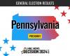 Pennsylvania President Election 2024 Live Results