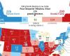 all the state-by-state results in real time and the count of the electors