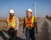 The Pierre-de-Saurel wind farm, the only 100% community project in Quebec