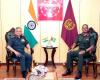 Guyanese Chief of Defense Staff meets Indian Defense High Command