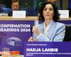 Hadja Lahbib gives her “grand oral” at the European Parliament: “Nothing predestined me to find myself in front of you”